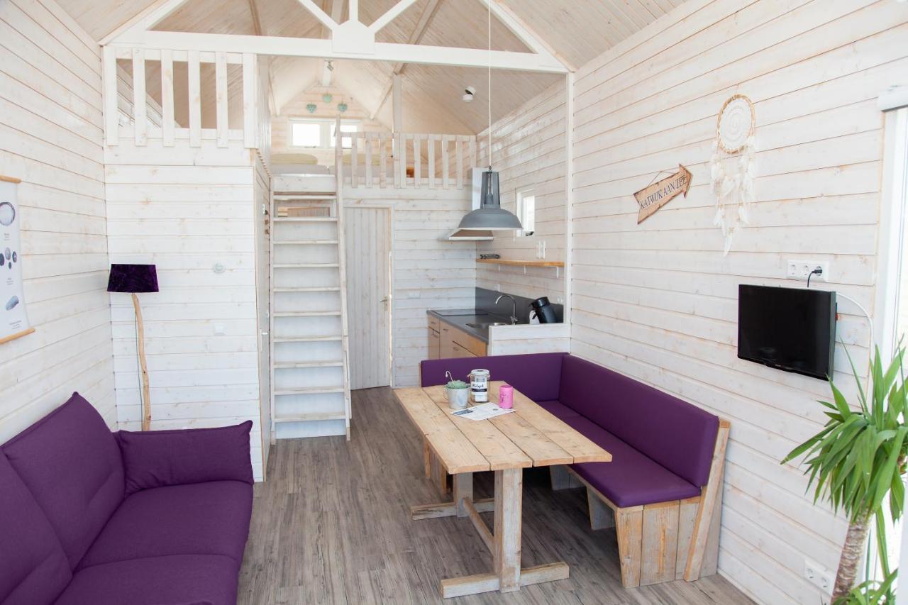 Surf En Beach Strandhuisjes 카트베이크안제이 외부 사진